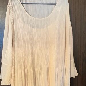 Adiva Cream Tunic Top